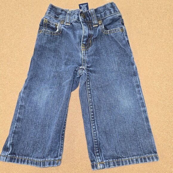 Infant Boy Bottoms 12-18Monthes  2 Jeans & 2 Shorts (C13,14,19) - Picture 5 of 12